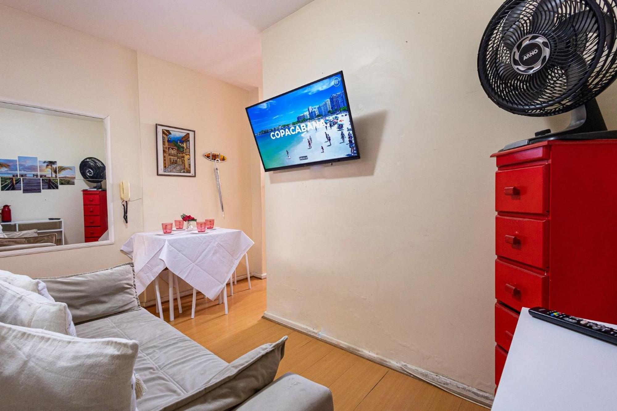 Apartamento Copacabana 200M Da Praia - Wifi Gratis - Cp5 Río de Janeiro Exterior foto