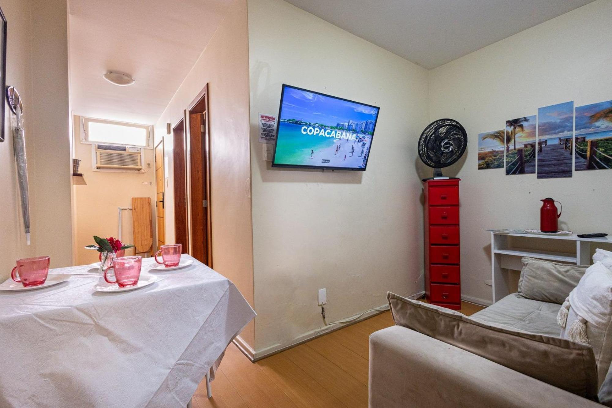 Apartamento Copacabana 200M Da Praia - Wifi Gratis - Cp5 Río de Janeiro Exterior foto